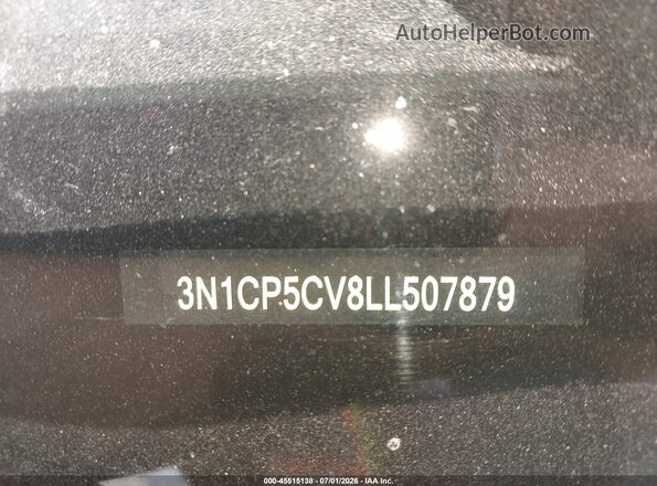 3N1CP5CV8LL507879 2020 NISSAN KICKS Blue Вид підкапотного простору