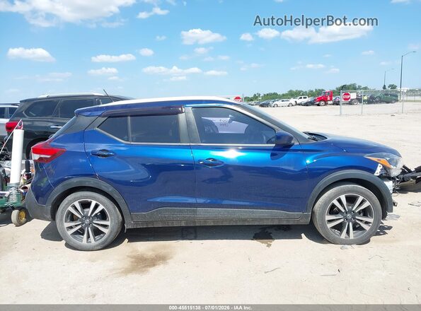 3N1CP5CV8LL507879 2020 NISSAN KICKS Blue Панорамний вид салону 360°