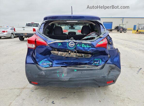 3N1CP5CV8LL535052 2020 NISSAN KICKS Blue Vista trasera