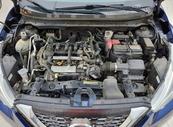 3N1CP5CV8LL535052 2020 NISSAN KICKS Blue Vista del compartimento del motor