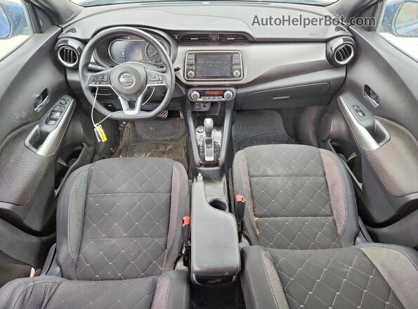 3N1CP5CV8LL535052 2020 NISSAN KICKS Blue Vista del salpicadero
