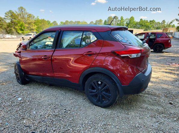 3N1CP5CV8LL551865 2020 NISSAN KICKS Burgundy Հետևի ձախ