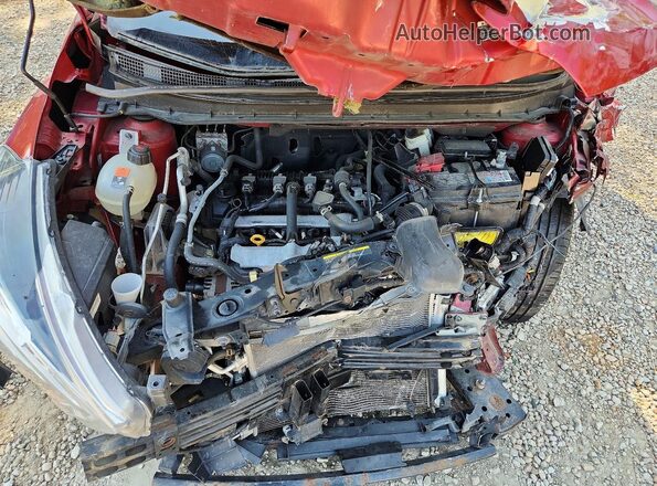 3N1CP5CV8LL551865 2020 NISSAN KICKS Burgundy Շարժիչի բաժամունքի տեսք