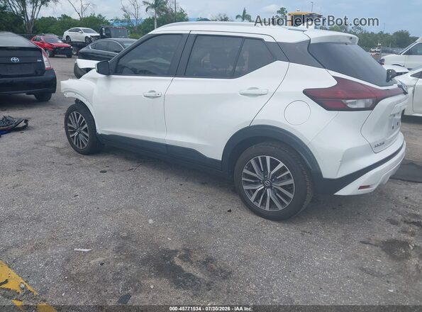 3N1CP5CV8ML466302 2021 NISSAN KICKS White Tył lewy
