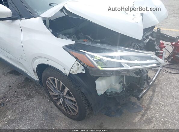 3N1CP5CV8ML466302 2021 NISSAN KICKS White Widok z przodu