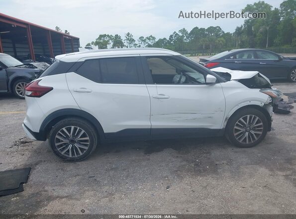 3N1CP5CV8ML466302 2021 NISSAN KICKS White Widok wnętrza 360 stopni