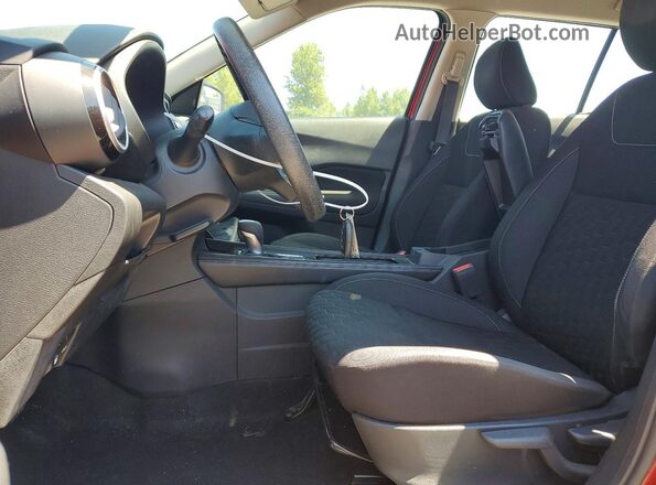3N1CP5CV8ML523680 2021 NISSAN KICKS Red Vista interior delantera
