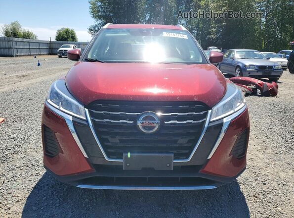 3N1CP5CV8ML523680 2021 NISSAN KICKS Red Vista frontal