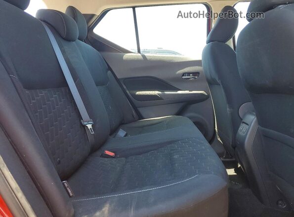 3N1CP5CV8ML523680 2021 NISSAN KICKS Red Vista interior trasera