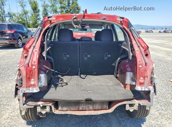 3N1CP5CV8ML523680 2021 NISSAN KICKS Red Vista trasera