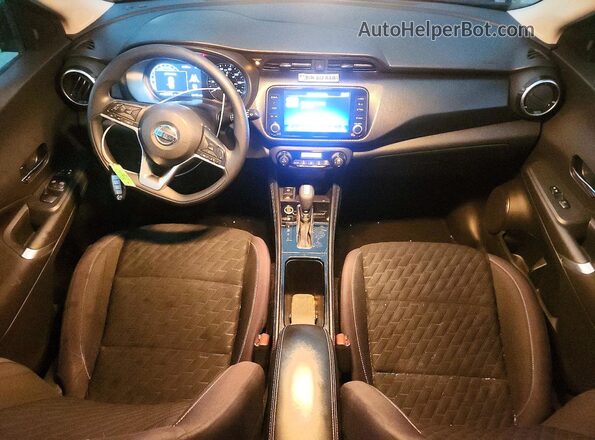 3N1CP5CV8ML532119 2021 NISSAN KICKS Black Вид панелі приладів