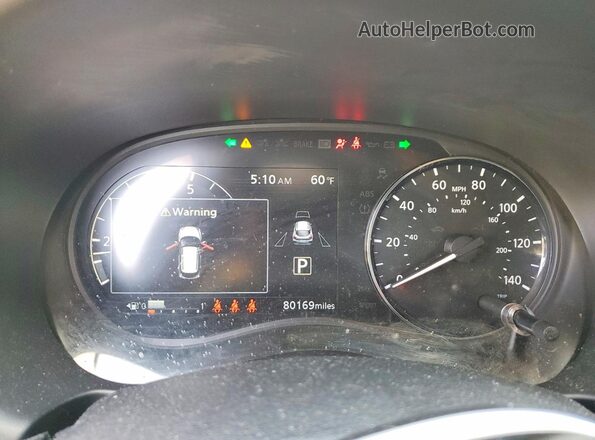3N1CP5CV8ML533805 2021 NISSAN KICKS Gray Սարքավորումների վահանակի տեսք