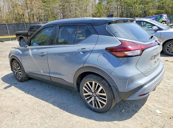 3N1CP5CV8ML533805 2021 NISSAN KICKS Gray Հետևի ձախ