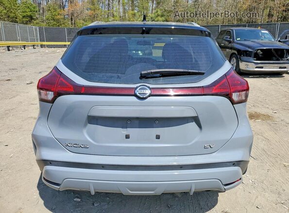 3N1CP5CV8ML533805 2021 NISSAN KICKS Gray Հետևի տեսք