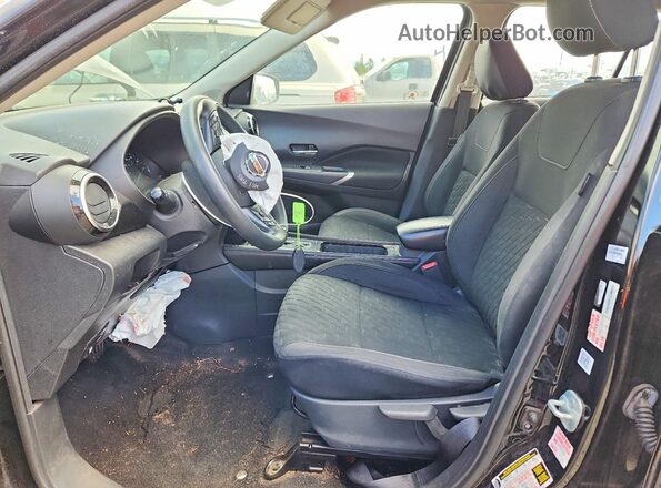 3N1CP5CV8ML535845 2021 NISSAN KICKS Gray Widok wnętrza z przodu