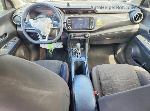 3N1CP5CV8ML535845 2021 NISSAN KICKS Gray Widok deski rozdzielczej