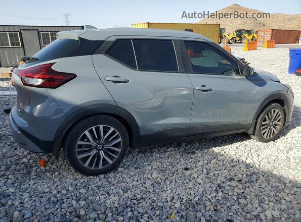 3N1CP5CV8ML545209 2021 NISSAN KICKS Gray Trasero derecho