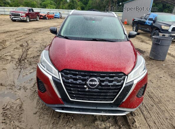 3N1CP5CV8NL502913 2022 NISSAN KICKS Red წინა ხედი