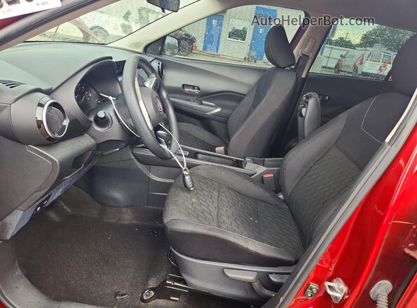 3N1CP5CV8NL502913 2022 NISSAN KICKS Red წინა სალონის ხედი