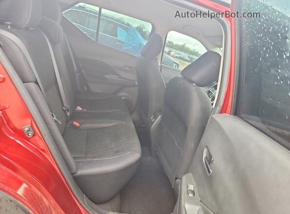 3N1CP5CV8NL502913 2022 NISSAN KICKS Red უკანა სალონის ხედი