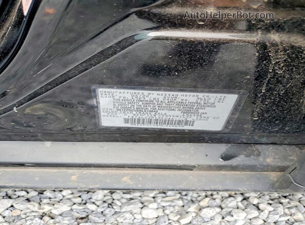 3N1CP5CV8NL514642 2022 NISSAN KICKS Black Вид наклейки з VIN-кодом