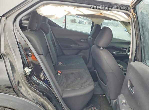 3N1CP5CV8NL514642 2022 NISSAN KICKS Black Вид задньої частини салону