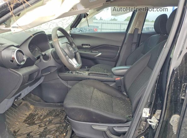 3N1CP5CV8NL514642 2022 NISSAN KICKS Black Вид салону спереду