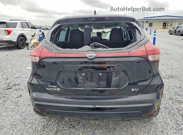 3N1CP5CV8NL514642 2022 NISSAN KICKS Black Вид ззаду