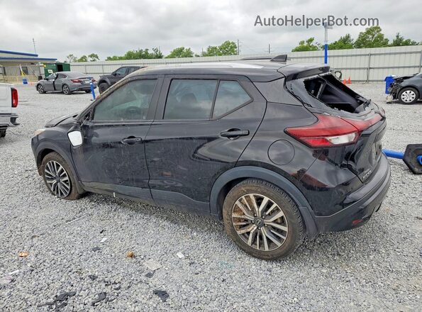 3N1CP5CV8NL514642 2022 NISSAN KICKS Black Задня ліва чверть