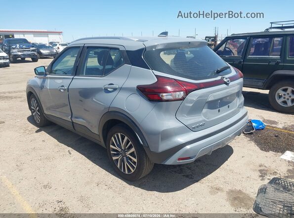 3N1CP5CV8NL523860 2022 NISSAN KICKS Gray Vista interior de 360 grados