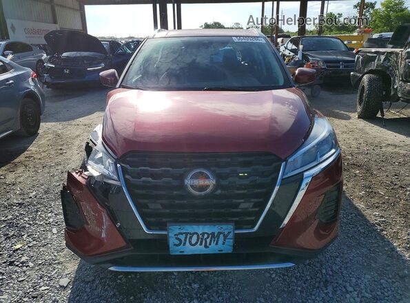 3N1CP5CV8PL484948 2023 NISSAN KICKS Red წინა ხედი