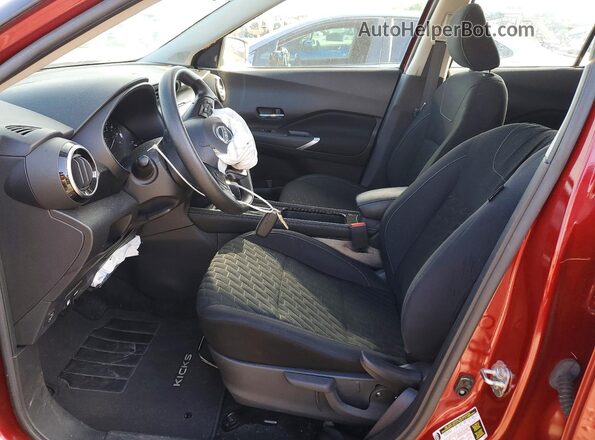 3N1CP5CV8PL484948 2023 NISSAN KICKS Red წინა სალონის ხედი