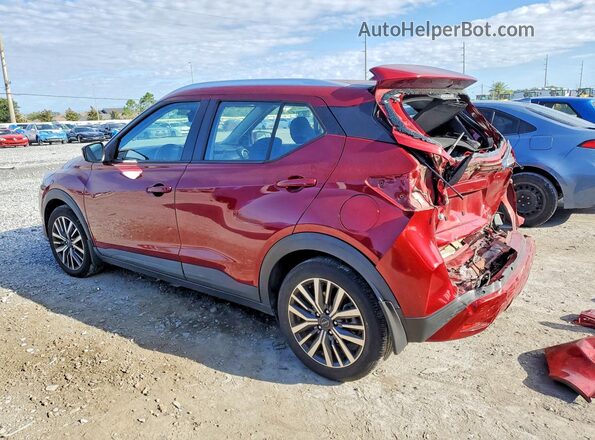 3N1CP5CV8PL484948 2023 NISSAN KICKS Red უკანა მარცხენა