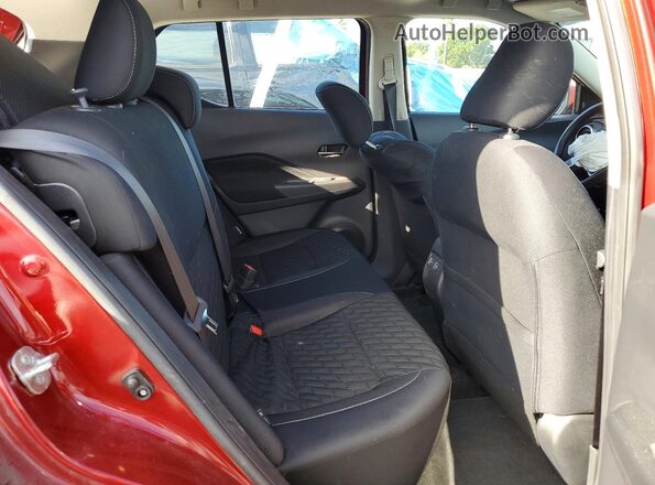 3N1CP5CV8PL484948 2023 NISSAN KICKS Red უკანა სავარძლების ხედი