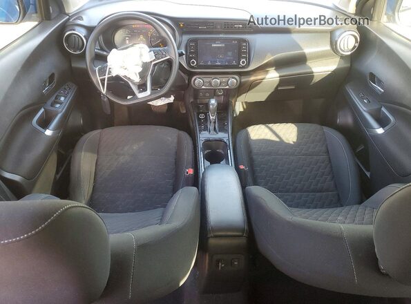 3N1CP5CV8PL526325 2023 NISSAN KICKS Blue წინა პანელის ხედი