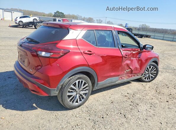 3N1CP5CV8PL561317 2023 NISSAN KICKS Red Задня права чверть