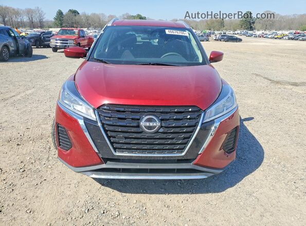 3N1CP5CV8PL561317 2023 NISSAN KICKS Red Вид спереду