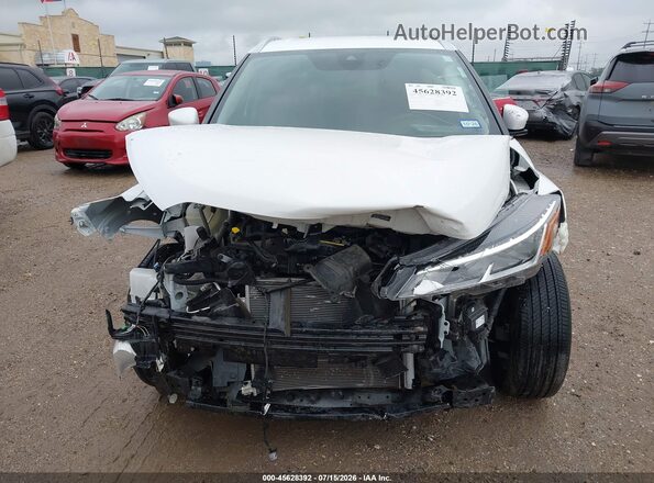 3N1CP5CV8PL564363 2023 NISSAN KICKS White Вид щитка приладів
