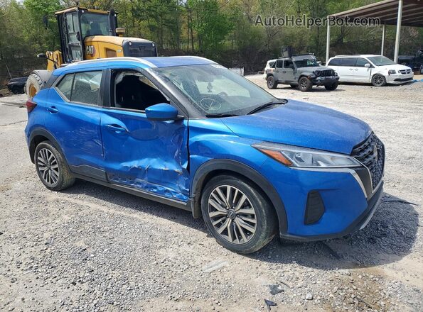 3N1CP5CV8PL566629 2023 NISSAN KICKS Blue წინა მარჯვენა