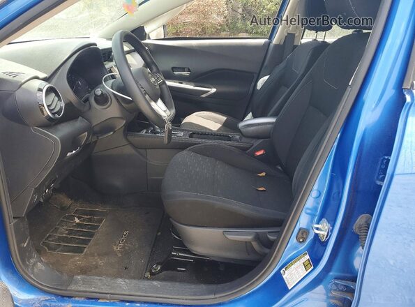 3N1CP5CV8PL566629 2023 NISSAN KICKS Blue წინა სალონის ხედი