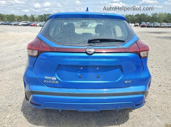 3N1CP5CV8PL566629 2023 NISSAN KICKS Blue უკანა ხედი
