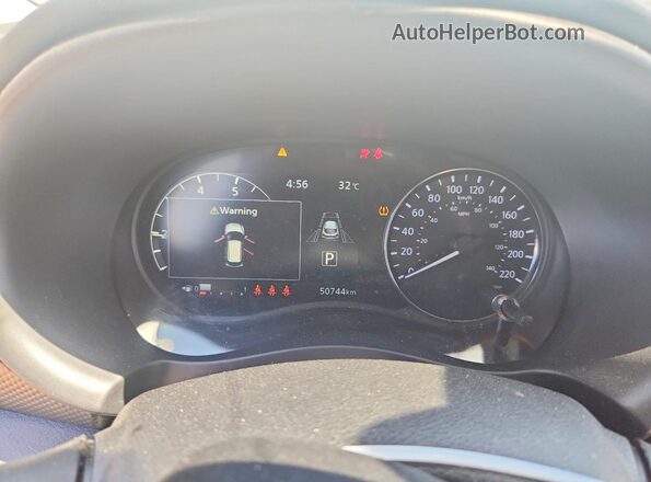 3N1CP5CV8RL471197 2024 NISSAN KICKS Белый Вид щитка приборов
