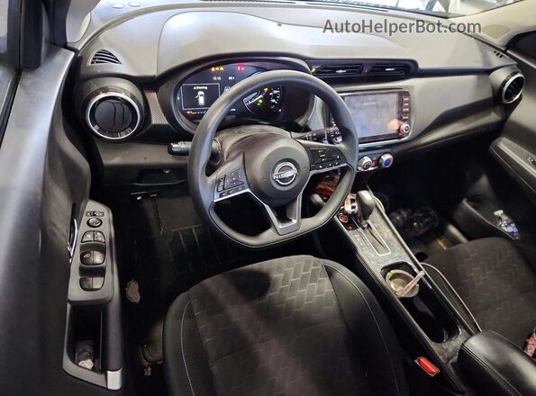 3N1CP5CV8RL474701 2024 NISSAN KICKS Black Առջևի վահանակի տեսք