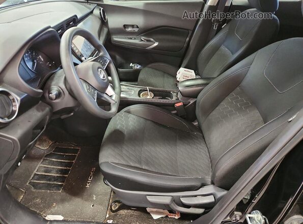 3N1CP5CV8RL474701 2024 NISSAN KICKS Black Սալոնի դիմացի տեսք