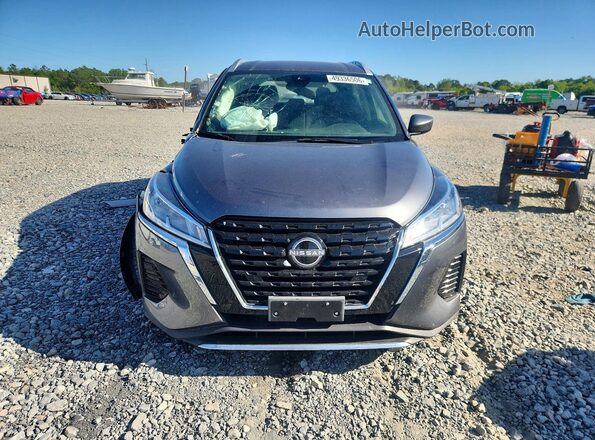3N1CP5CV8RL523542 2024 NISSAN KICKS Gray Front view