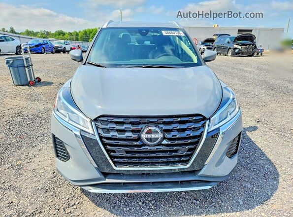 3N1CP5CV8RL545010 2024 NISSAN KICKS Gray Front view