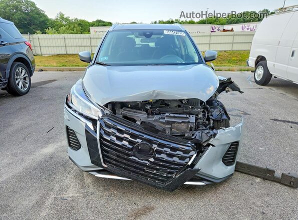 3N1CP5CV8RL557223 2024 NISSAN KICKS Blue Դիմացի տեսք