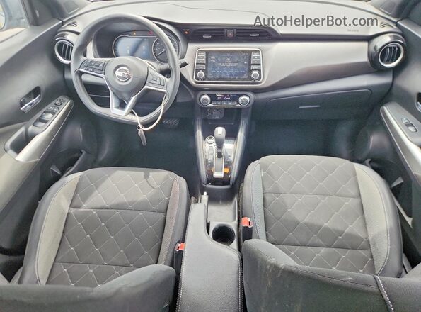 3N1CP5CV9LL544939 2020 NISSAN KICKS Gray Dashboard view