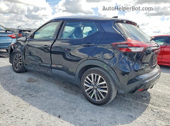 3N1CP5CV9ML475588 2021 NISSAN KICKS Black უკანა მარცხენა