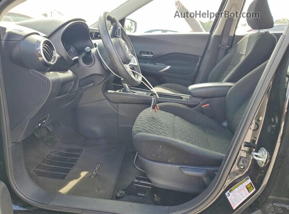 3N1CP5CV9ML475588 2021 NISSAN KICKS Black წინა სალონის ხედი